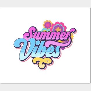 Summer Vibes, Good Vibes only, Vacay mode Posters and Art